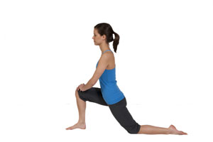 kneeling hip flexor stretch