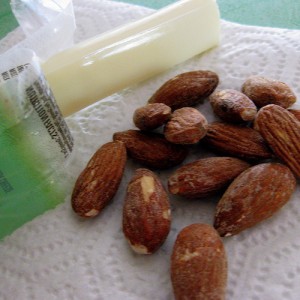 String Cheese and Almonds