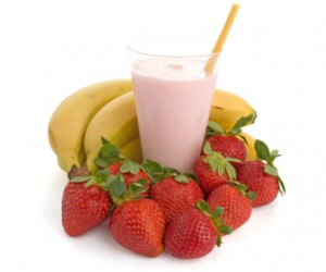 Strawberry Banana Protein Shake