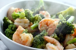[Recipes] Low Carb Peanut Shrimp Stir Fry — 250 Calories