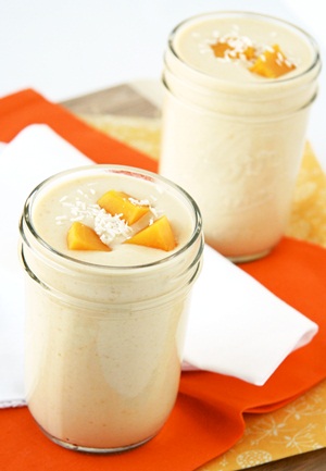 Peach-Mango Yogurt Protein Smoothie Peach-Mango Yogurt Protein Smoothie