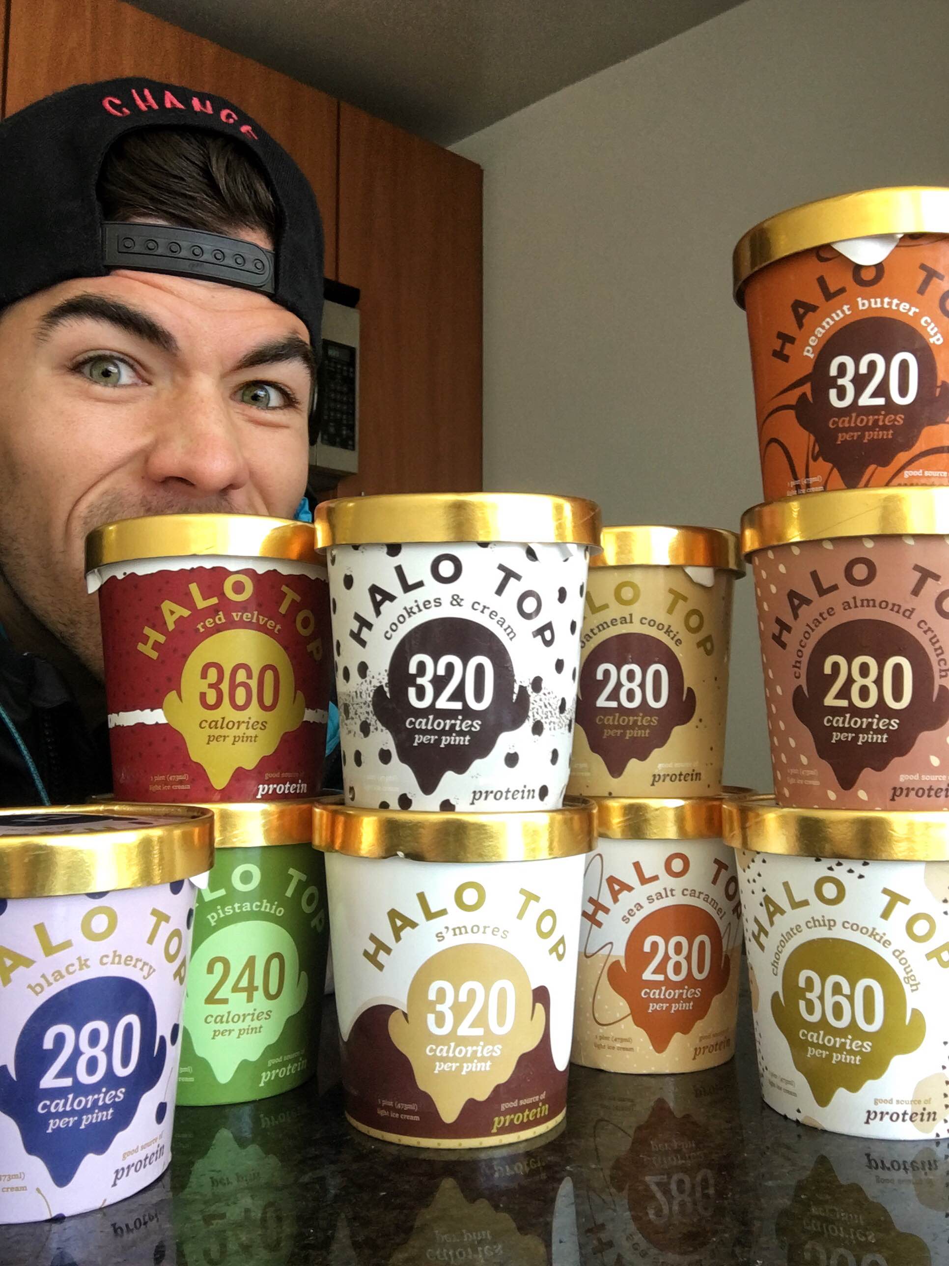 halo top, halo top ice cream, halo top ingredients, halo top nutrition, diet ice cream, healthy ice cream, protein ice cream, low fat ice cream, high protein ice cream, low calorie ice cream