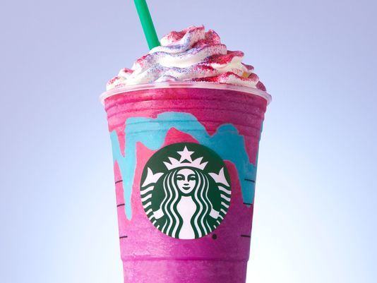 unicorn frappuccino, starbucks unicorn frappuccino, unicorn frappuccino nutrition, unicorn frappuccino calories, unicorn frappuccino sugar, unicorn frap